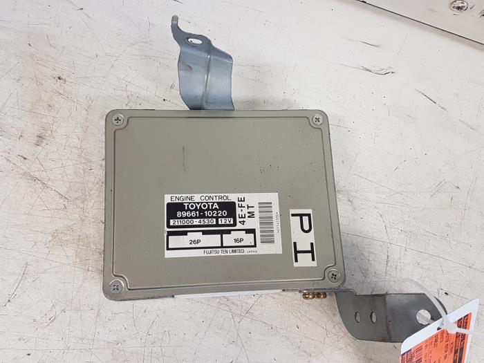 Gebruikte Computer Motormanagement Toyota Starlet (EP9) 1.3,XLi,GLi 16V Prijs € 40,00 Margeregeling aangeboden door Autodemontagebedrijf Smit