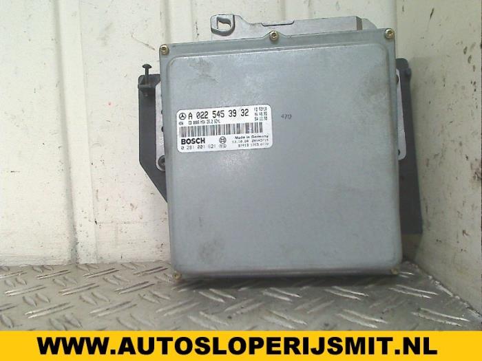 Gebruikte Computer Motormanagement Mercedes E (W210) 2.9 E-290 TDi Prijs € 100,00 Margeregeling aangeboden door Autodemontagebedrijf Smit