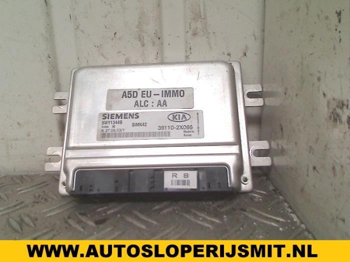 Gebruikte Computer Motormanagement Kia Rio (DC22/24) 1.5 16V Prijs € 75,00 Margeregeling aangeboden door Autodemontagebedrijf Smit