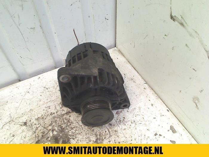 Alternator Fiat Doblo Cargo (223), 2001 / 2010 1.9 D, Bestel, Diesel, 1.910cc, 47kW (64pk), FWD, 223A6000, 2001-03 / 2005-10, 223ZXB1A (Gebruikt)