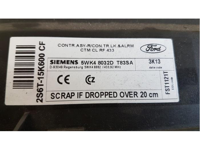 Computer Body Control van een Ford Fusion  2004