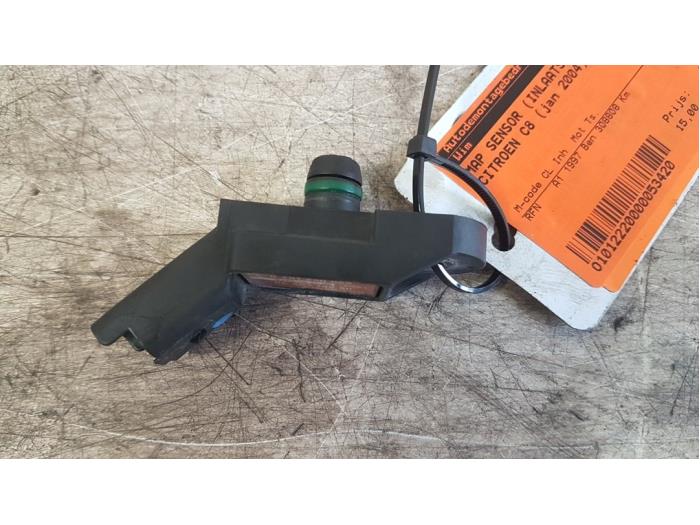 Gebruikte Map Sensor (inlaatspruitstuk) Citroen C8 (EA/EB) Prijs € 10,00 Margeregeling aangeboden door Autodemontagebedrijf Smit