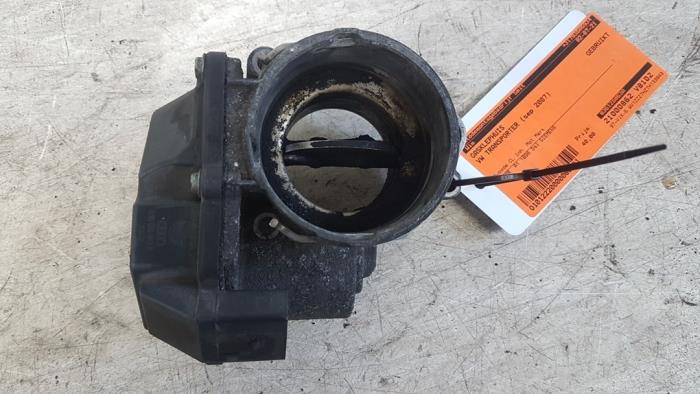 Gebruikte Gasklephuis Volkswagen Transporter/Caravelle T5 1.9 TDi Prijs € 40,00 Margeregeling aangeboden door Autodemontagebedrijf Smit