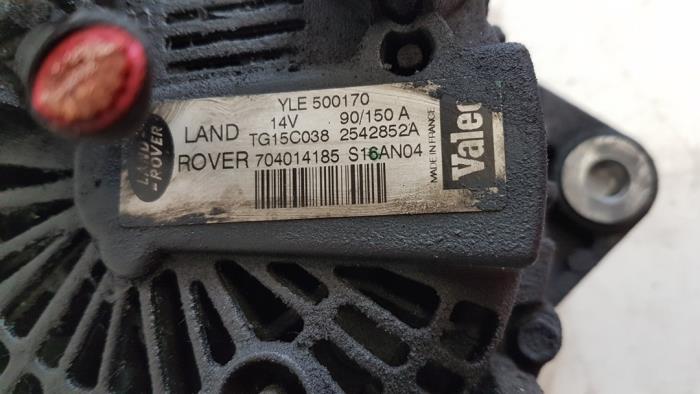 Dynamo van een Land Rover Freelander Hard Top 2.0 td4 16V 2004
