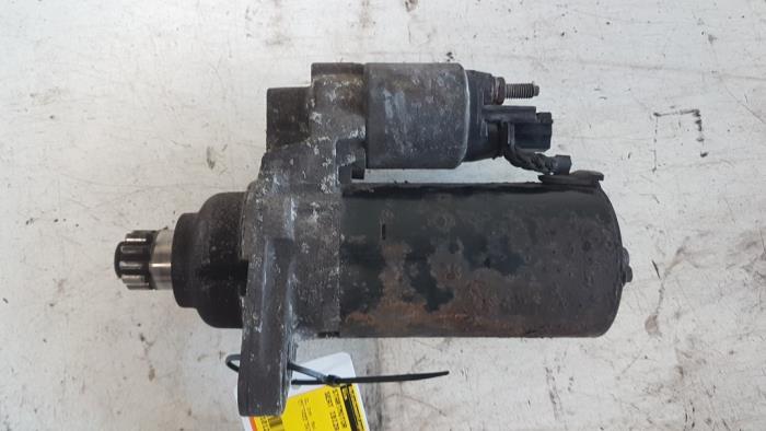 Startmotor Seat Ibiza IV (6J5), 2008 / 2017 1.4 TDI, Hatchback, 4Dr, Diesel, 1.422cc, 59kW (80pk), FWD, BMS, 2008-07 / 2010-06, 6J5 (Gebruikt)