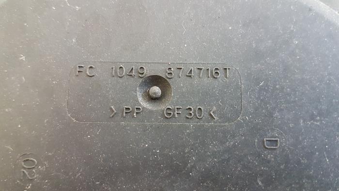 Radiateurfan van een Peugeot 3008 I (0U/HU) 1.6 HDiF 16V 2009