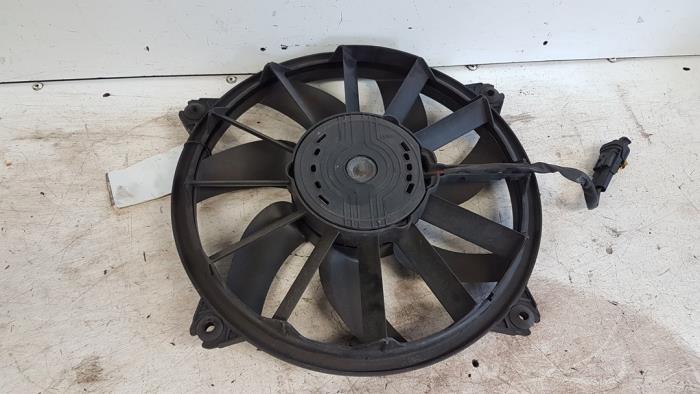 Radiateurfan van een Peugeot 3008 I (0U/HU) 1.6 HDiF 16V 2009