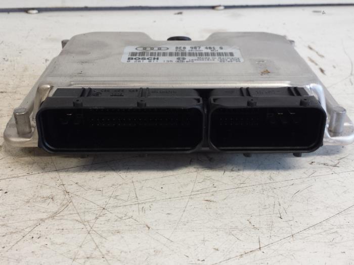Gebruikte Computer Motormanagement Audi A4 Avant (B6) 2.5 TDI 24V Prijs € 20,00 Margeregeling aangeboden door Autodemontagebedrijf Smit