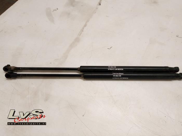 Fiat 500 Set of gas struts for boot