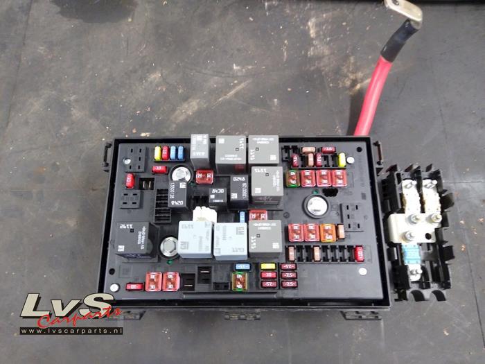 Opel Astra Fuse box