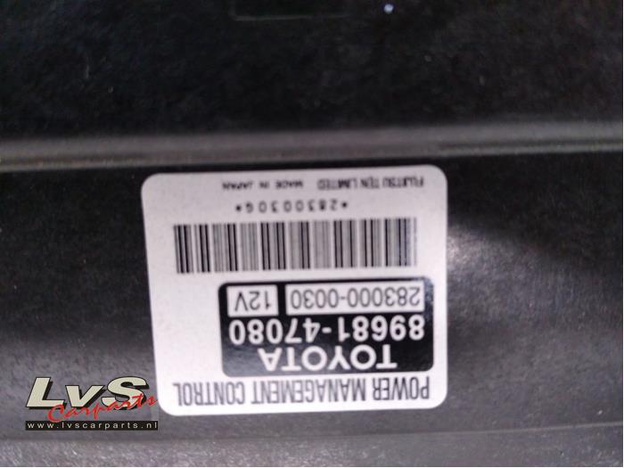Computer boord van een Toyota Prius (ZVW3) 1.8 16V 2009