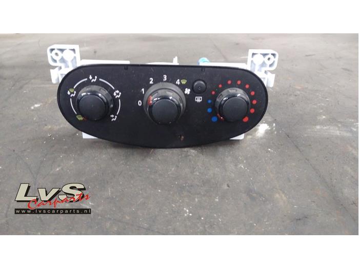 Dacia Sandero Heater control panel