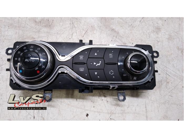 Renault Captur Heater control panel