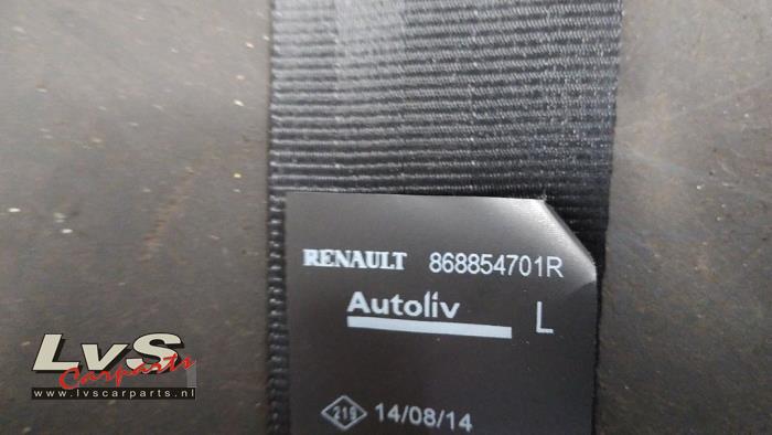 Veiligheidsgordel links-voor van een Dacia Sandero II 1.2 16V 2014