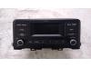 Radio CD Speler van een Kia Picanto (JA), 2017 1.0 12V, Hatchback, Benzine, 998cc, 49kW (67pk), FWD, G3LA; G3LD, 2017-03 2018