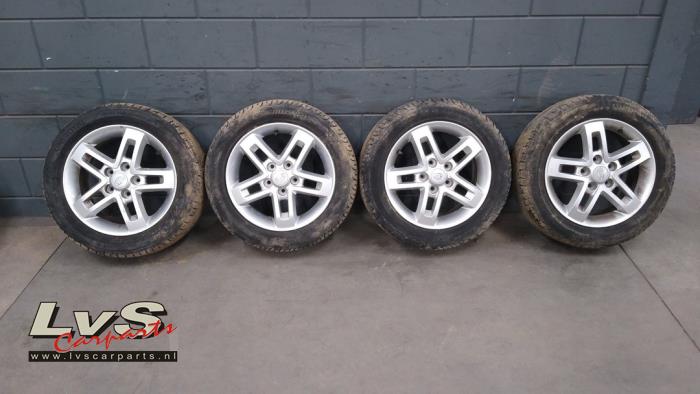 Kia Soul Set of wheels + tyres
