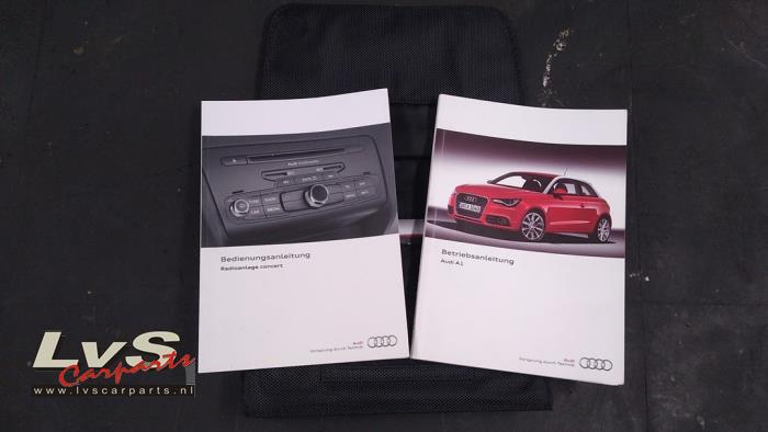 Instructie Boekje van een Audi A1 (8X1/8XK) 1.4 TFSI 16V 185 2012