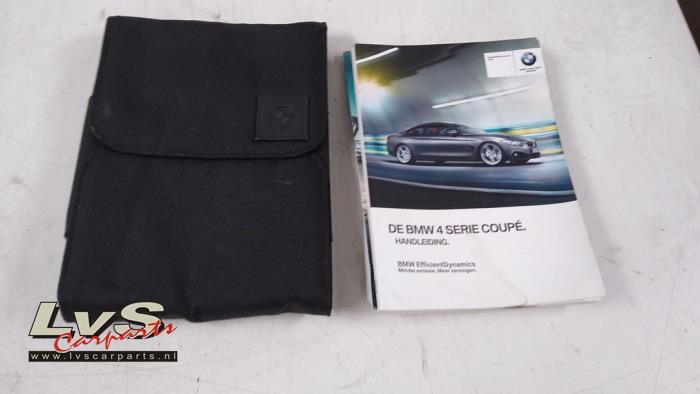 BMW 4-Serie Instruction Booklet