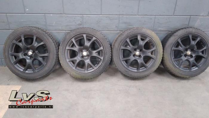 Alfa Romeo Mito Sport rims set + tires