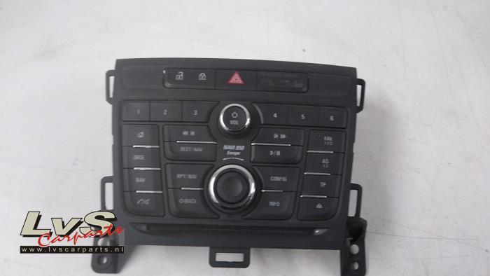 Opel Zafira Radio control panel