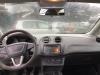Airbag set + dashboard van een Seat Ibiza IV (6J5), 2008 / 2017 1.2 12V, Hatchback, 4Dr, Benzine, 1,198cc, 44kW (60pk), FWD, CGPB, 2009-07 / 2011-05, 6J5 2010