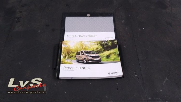 Renault Trafic Instruction Booklet