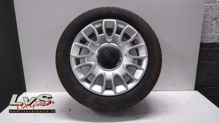 Fiat 500 Felge + Reifen