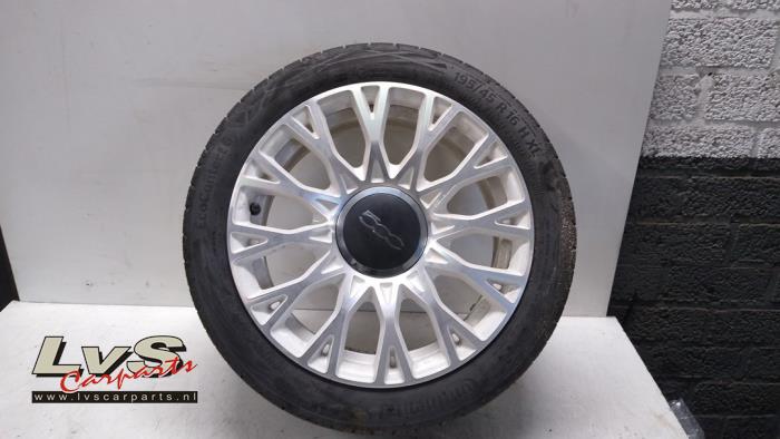 Fiat 500 Felge + Reifen
