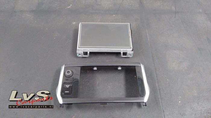 Peugeot 208 Display Multi Media regelunit