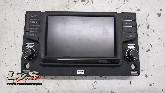 Volkswagen Golf Sportsvan Navigatie Display