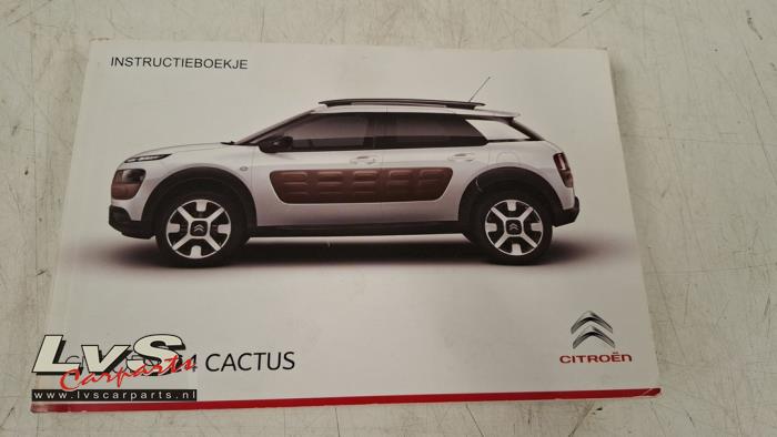 Citroen C4 Cactus Livret d'instructions