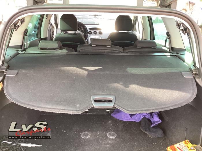Peugeot 308 Luggage compartment cover