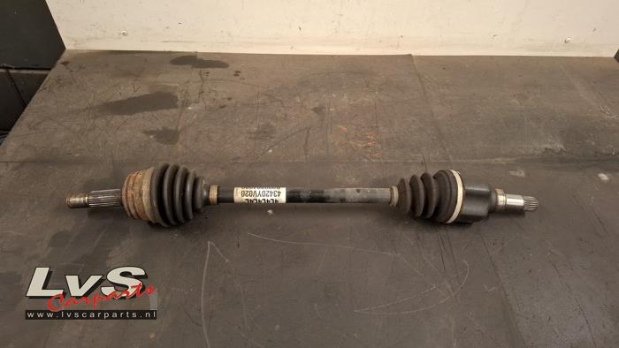 Peugeot 108 Aandrijfas links-voor