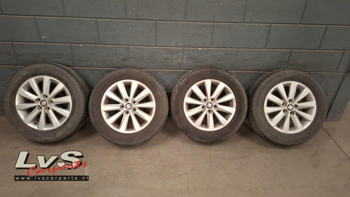 Seat Ibiza Kit jantes + pneumatiques