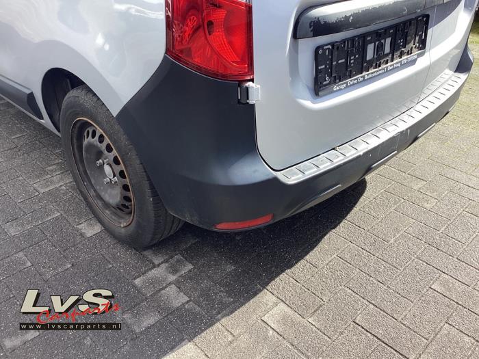 Dacia Dokker Rear bumper