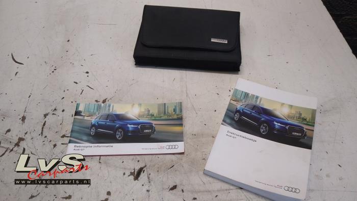 Audi Q7 Livret d'instructions