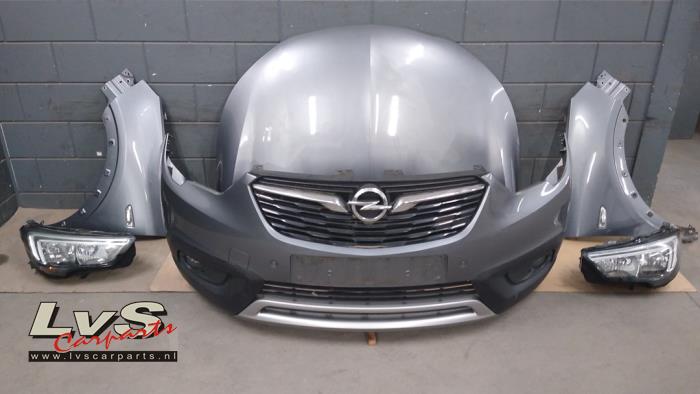 Opel Crossland X Front end, complete