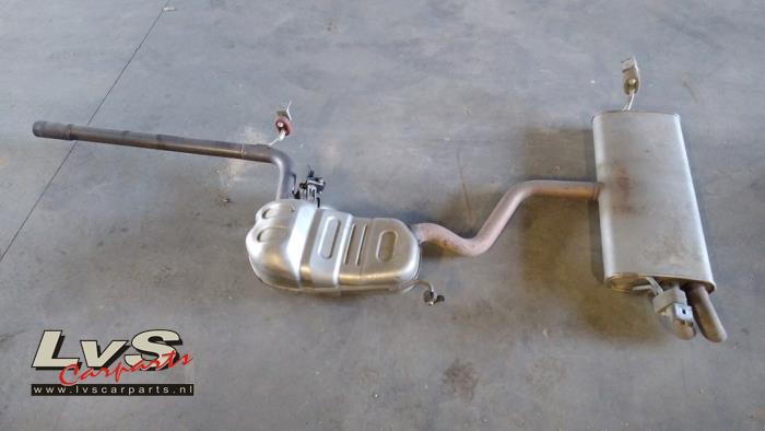 Volkswagen Golf Echappement silencieux arrière+central