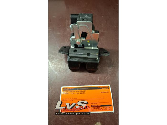 Hyundai IX20 Slotmechaniek Achterklep