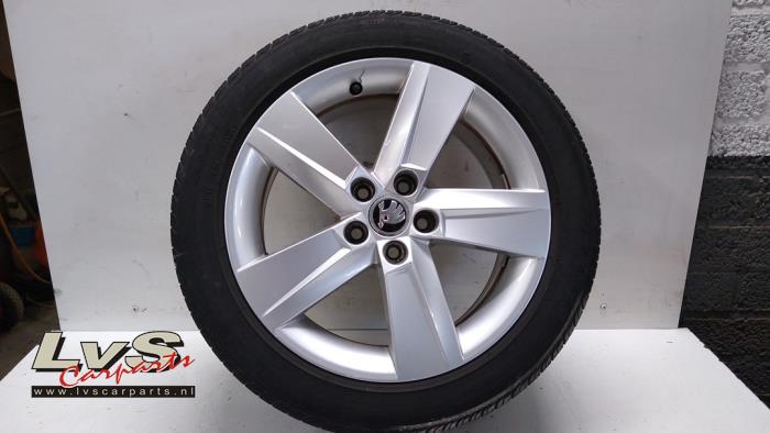 Skoda Fabia Wheel + tyre