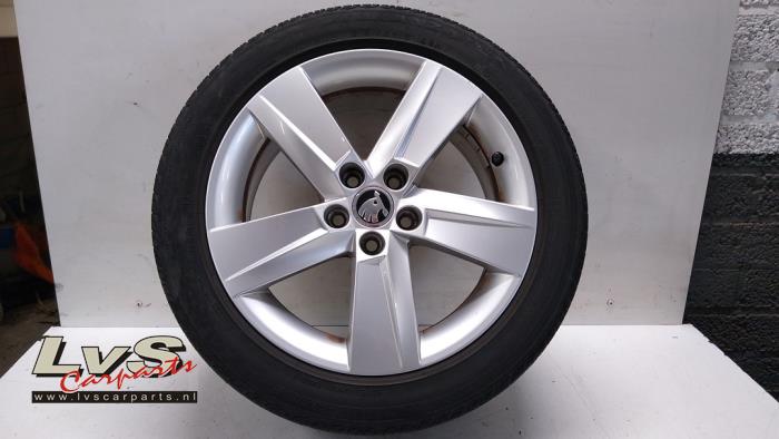 Skoda Fabia Wheel + tyre