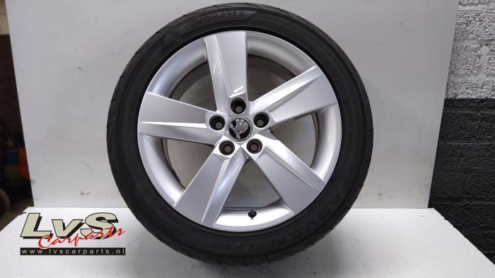 Skoda Fabia Wheel + tyre
