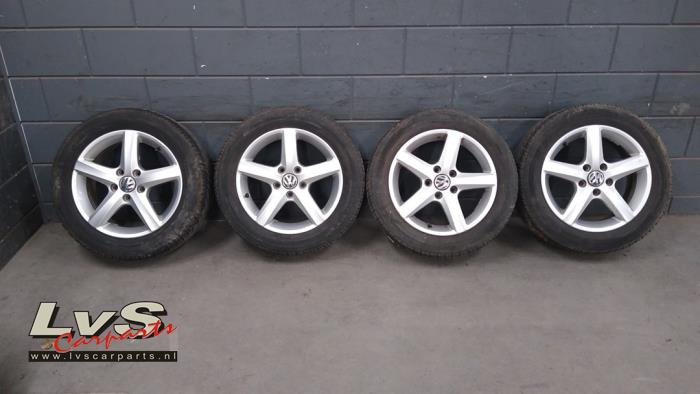 Volkswagen Golf Plus Kit jantes + pneus d'hivers