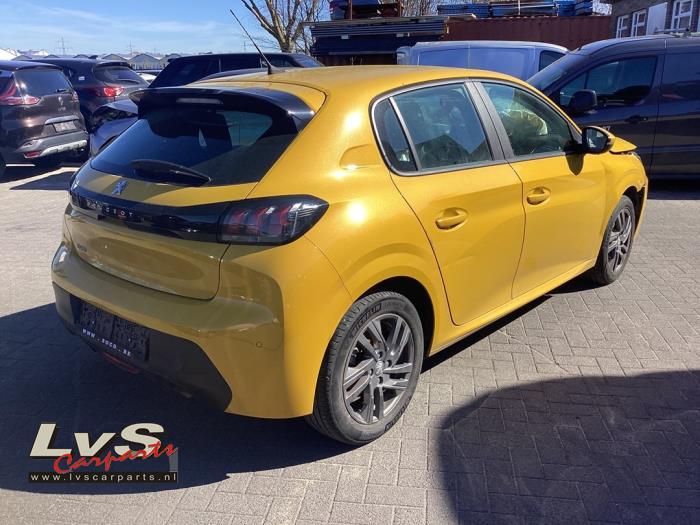 Peugeot 208 Snijdeel rechts-achter