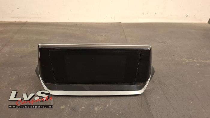 Peugeot 208 Navigation display
