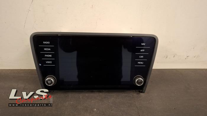 Skoda Octavia Navigation display