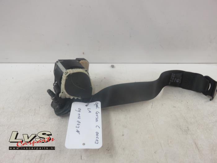 Opel Corsa Rear seatbelt, left