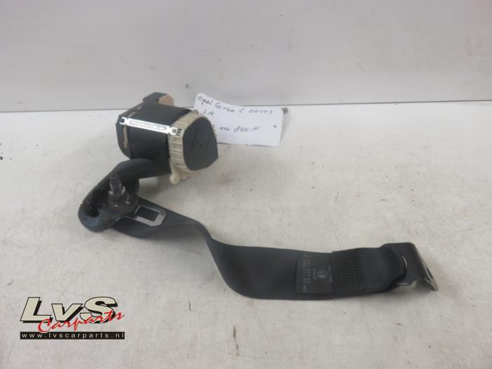 Opel Corsa Rear seatbelt, left