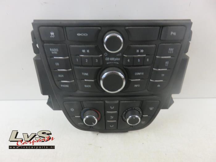 Opel Astra Heater control panel