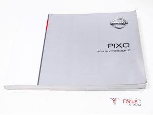 Gebruikte Instructie Boekje Nissan Pixo (D31S) 1.0 12V Prijs € 15,00 Margeregeling aangeboden door Focus Automotive